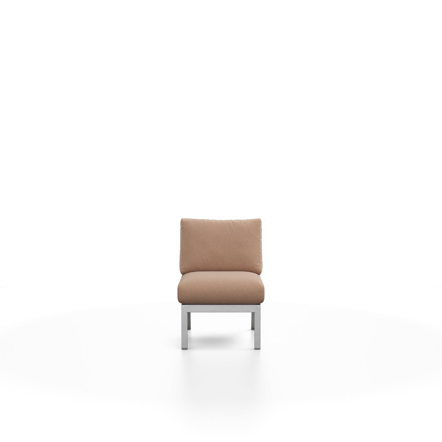 Chaise lounge Navy Lounge Emeco, vue de face