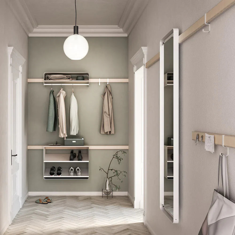 Aménager son entrée : vestiaire, porte-manteau et rangement mural design