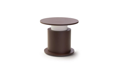 Lampe portable sans fil w241 Faro design David Chipperfield. Couleur marron chocolat