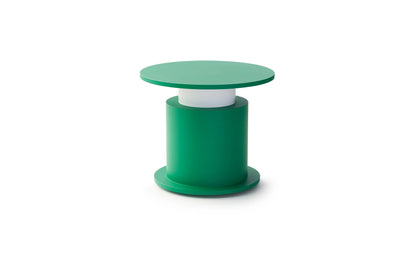 Lampe portable sans fil w241 Faro design David Chipperfield. Couleur vert signalétique