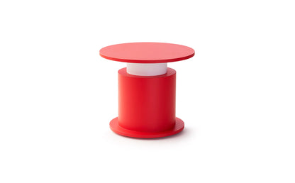 Lampe portable sans fil w241 Faro design David Chipperfield. Couleur rouge pur
