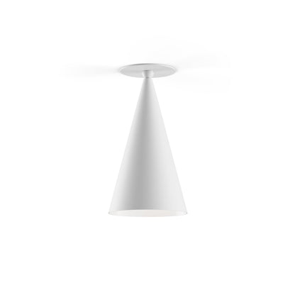 Plafonnier semi-encastré Babel w264 Tham & Videgård pour Wästberg, R1 Blanc signal