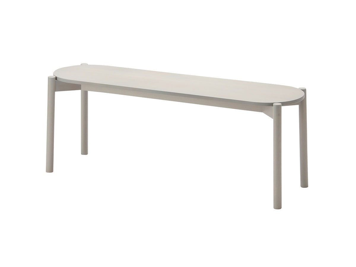 Banco de comedor Castor de roble macizo, BIG-GAME para Karimoku New Standard — vista de estudio n.º 1 | Antifer