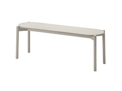 Banco de comedor Castor de roble macizo, BIG-GAME para Karimoku New Standard — vista de estudio n.º 1 | Antifer