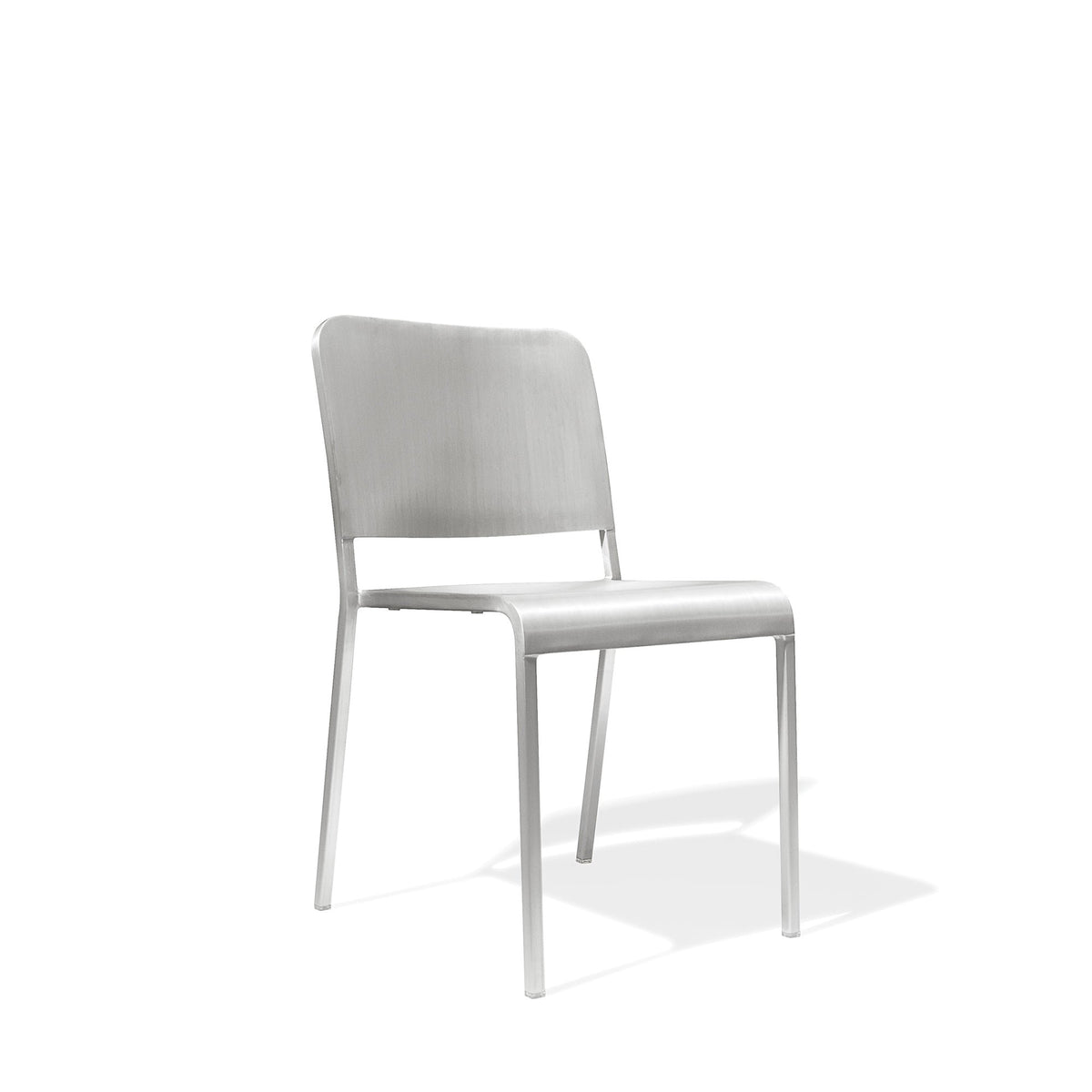 20-06 chair by Foster + Partners for Emeco, brushed aluminium