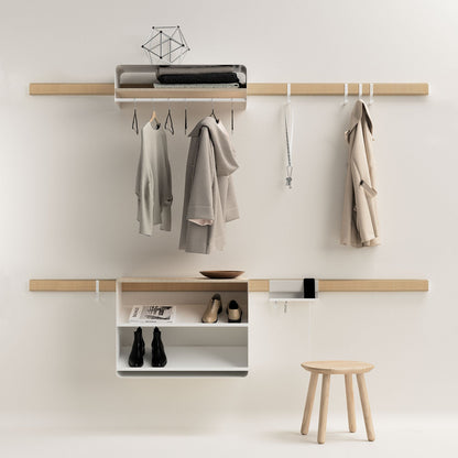 Coat rack Variand E05 - rod and hooks | Antifer