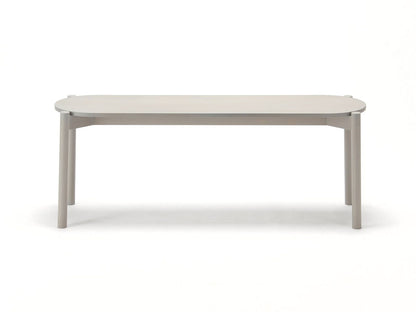 Banco de comedor Castor de roble macizo, BIG-GAME para Karimoku New Standard — vista de estudio n.º 6 | Antifer