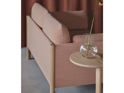 Castor Lobby 3-Sitzer-Sofa aus massiver Eiche und Stoff, BIG-GAME für Karimoku New Standard — Studioansicht Nr. 7 | Antifer