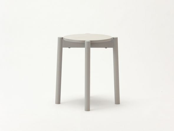 Hocker Castor Plus in Hellgrau, BIG-GAME für Karimoku New Standard — Studioansicht Nr. 22 | Antifer