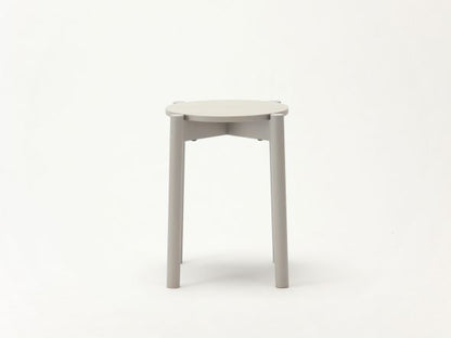 Hocker Castor Plus in Hellgrau von vorne, BIG-GAME — Studioansicht Nr. 23 | Antifer