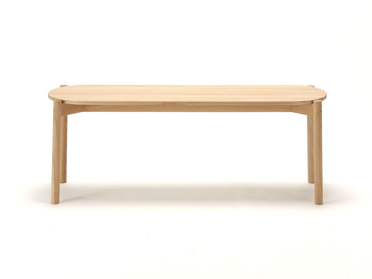 Banco de comedor Castor de roble macizo, BIG-GAME para Karimoku New Standard — vista de estudio n.º 8 | Antifer
