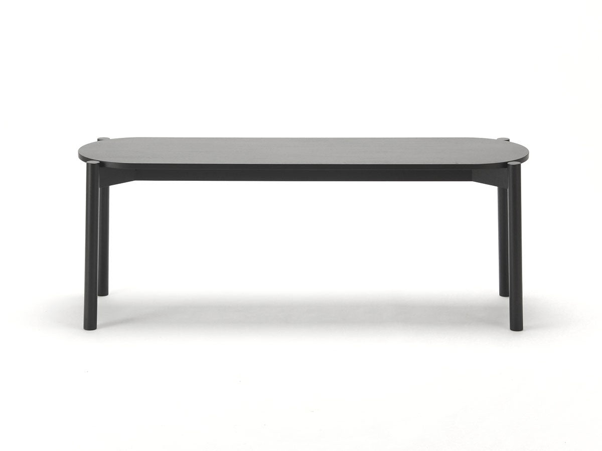 Banco de comedor Castor de roble macizo, BIG-GAME para Karimoku New Standard — vista de estudio n.º 10 | Antifer