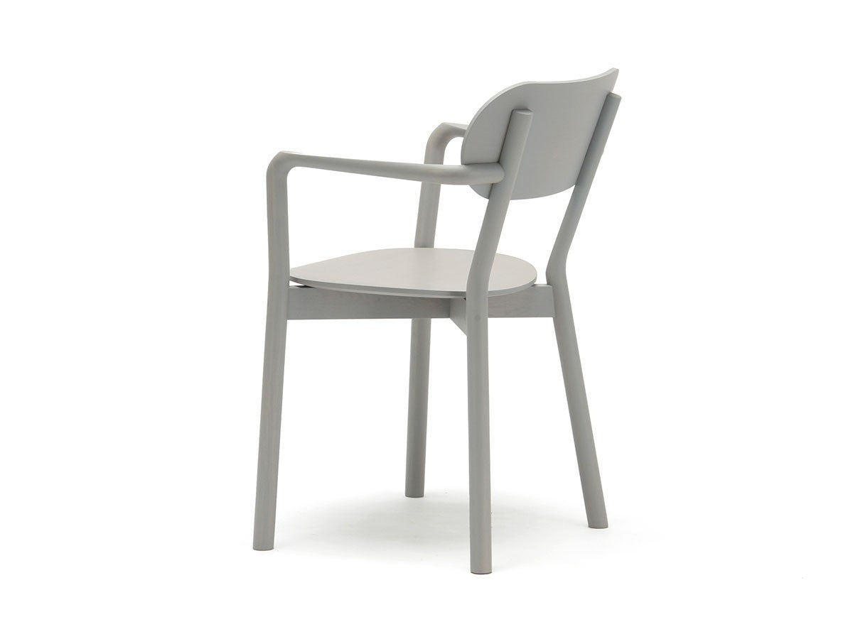 Sillón Castor Armchair Plus de roble macizo, BIG-GAME para Karimoku New Standard — vista de estudio n.º 11 | Antifer