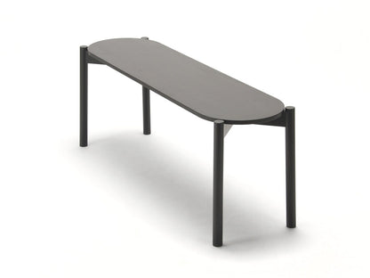 Banco de comedor Castor de roble macizo, BIG-GAME para Karimoku New Standard — vista de estudio n.º 11 | Antifer