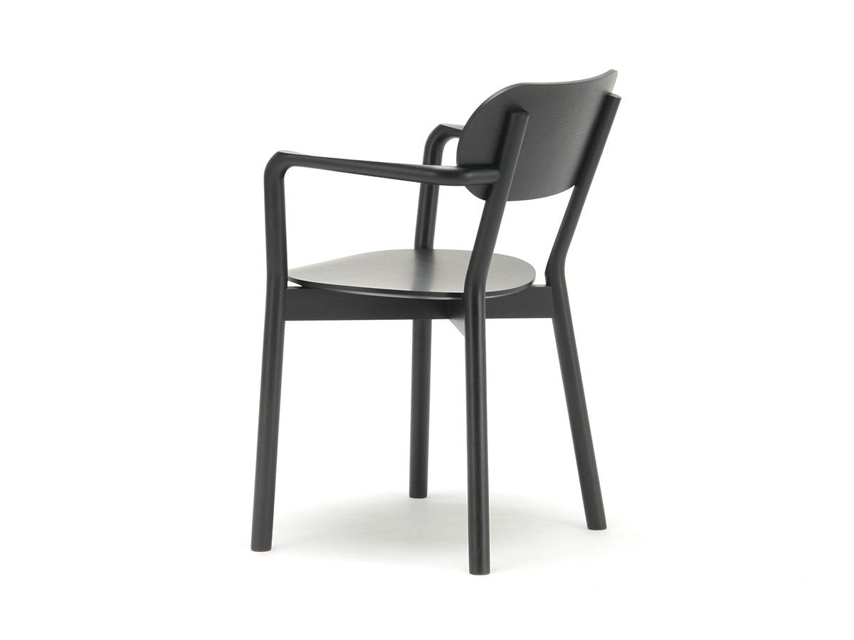 Sillón Castor Armchair Plus de roble macizo, BIG-GAME para Karimoku New Standard — vista de estudio n.º 12 | Antifer