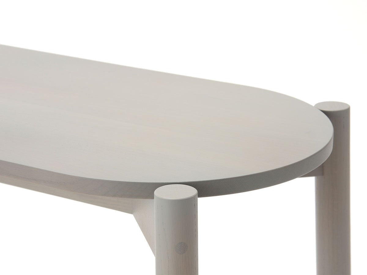 Banco de comedor Castor de roble macizo, BIG-GAME para Karimoku New Standard — vista de estudio n.º 13 | Antifer