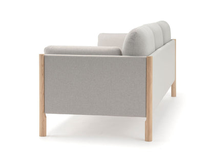 Castor Lobby 3-Sitzer-Sofa aus massiver Eiche und Stoff, BIG-GAME für Karimoku New Standard — Studioansicht Nr. 15 | Antifer