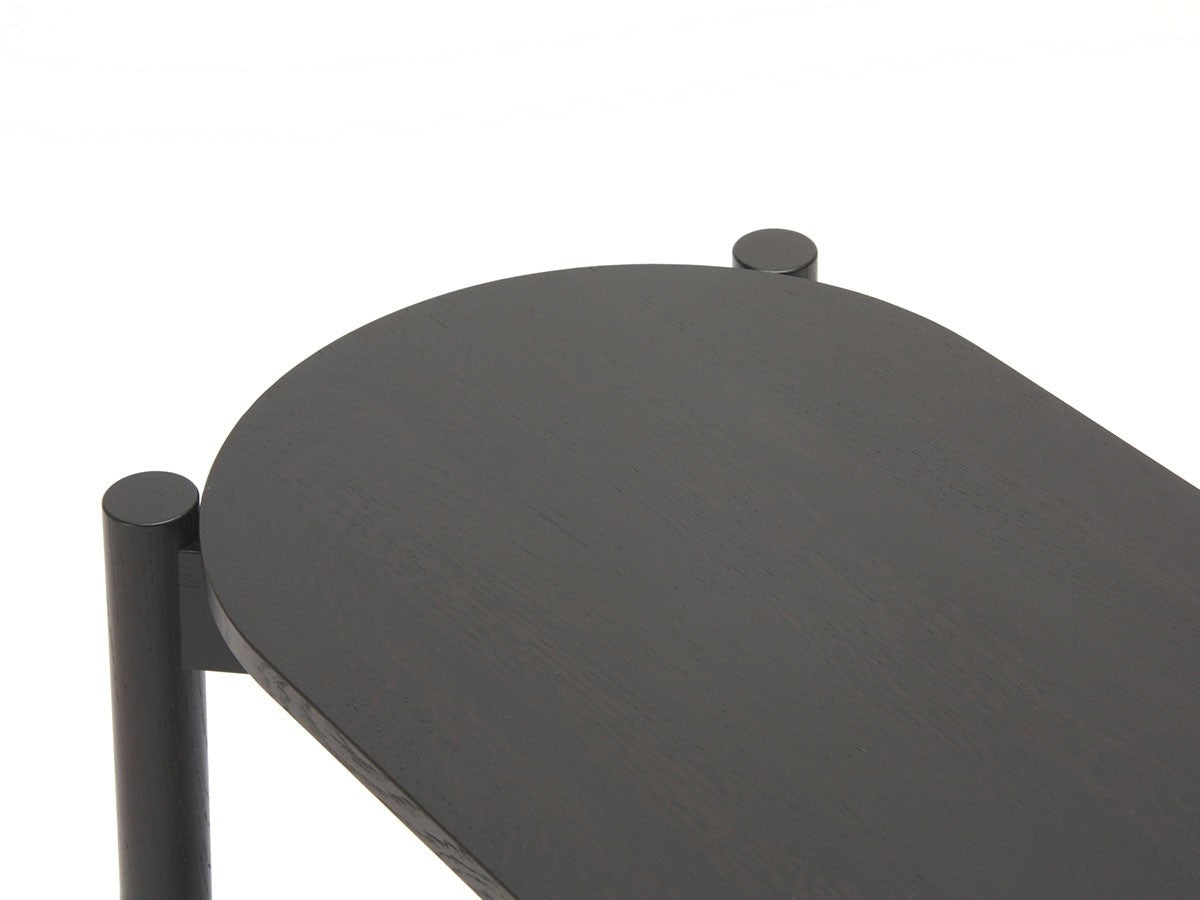 Banco de comedor Castor de roble macizo, BIG-GAME para Karimoku New Standard — vista de estudio n.º 16 | Antifer