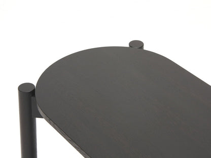 Banco de comedor Castor de roble macizo, BIG-GAME para Karimoku New Standard — vista de estudio n.º 16 | Antifer