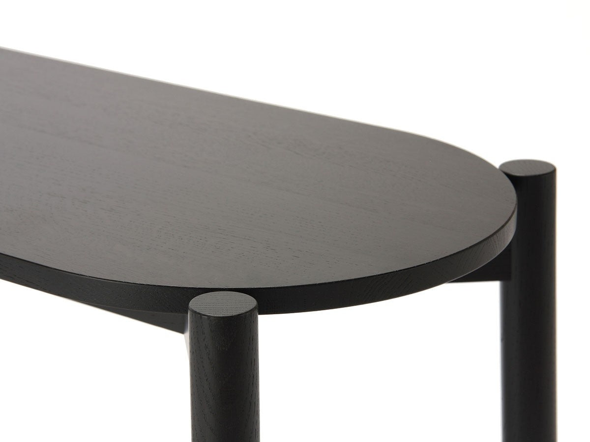 Banco de comedor Castor de roble macizo, BIG-GAME para Karimoku New Standard — vista de estudio n.º 17 | Antifer