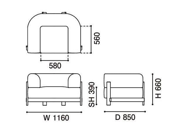 Elephant Sofa 1 place — en situation