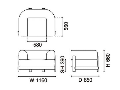 Elephant Sofa 1 place — en situation