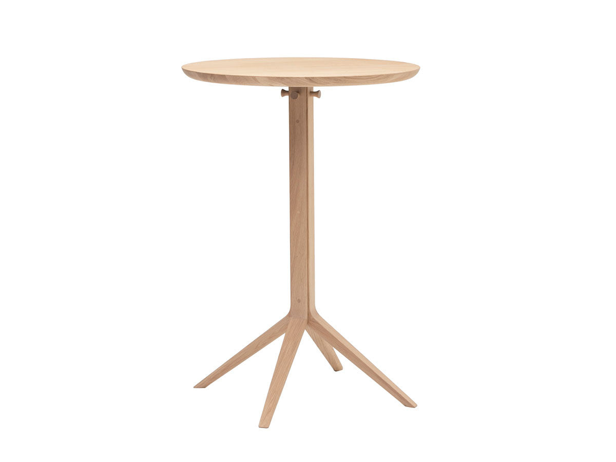 Scout Bistro Bar Table Grain Matt Black - vue 2