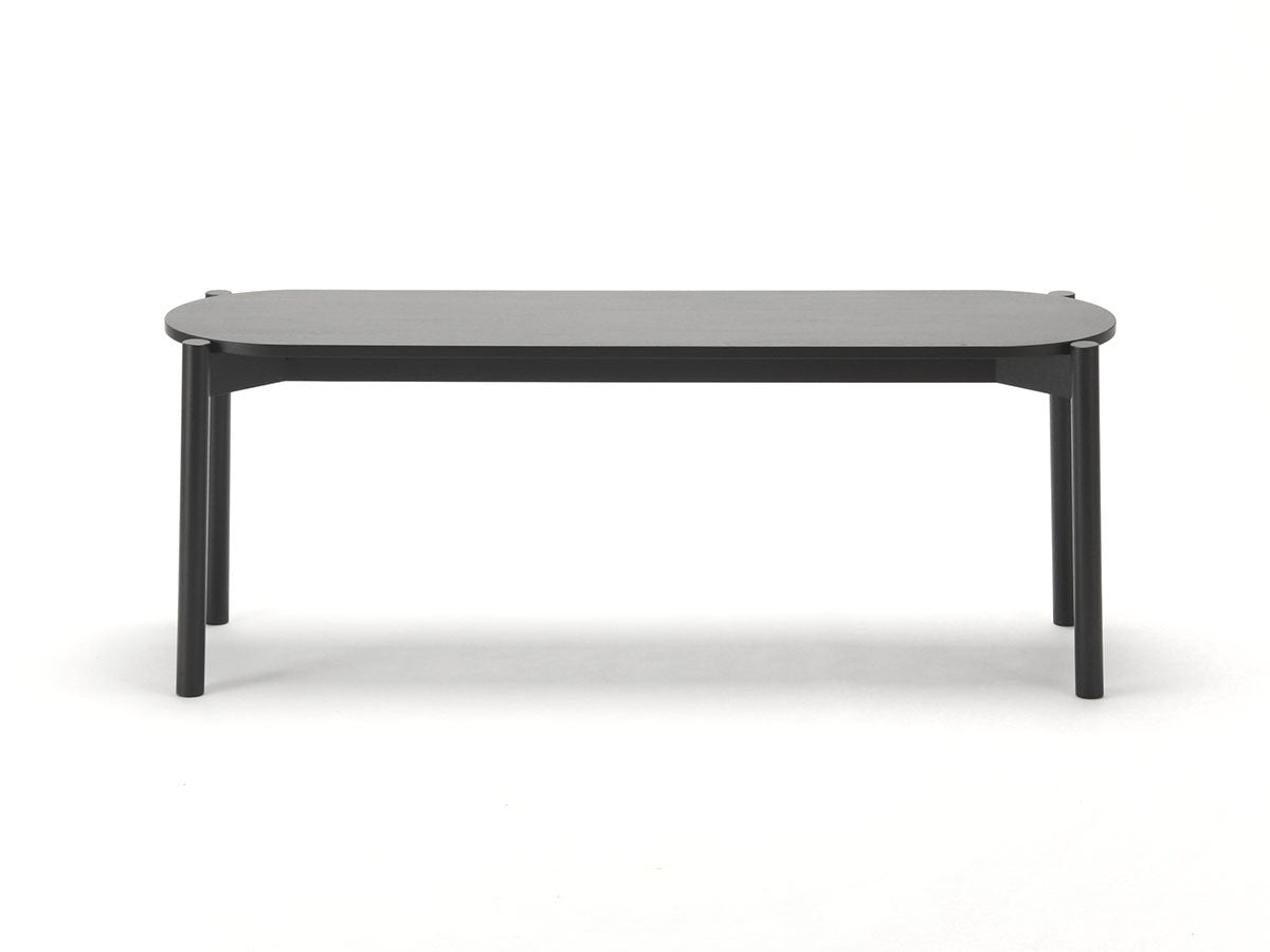 Banco de comedor Castor negro, BIG-GAME — vista frontal de estudio n.º 28 | Antifer