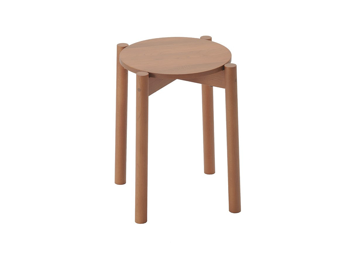 Castor Stool Plus — détail assise
