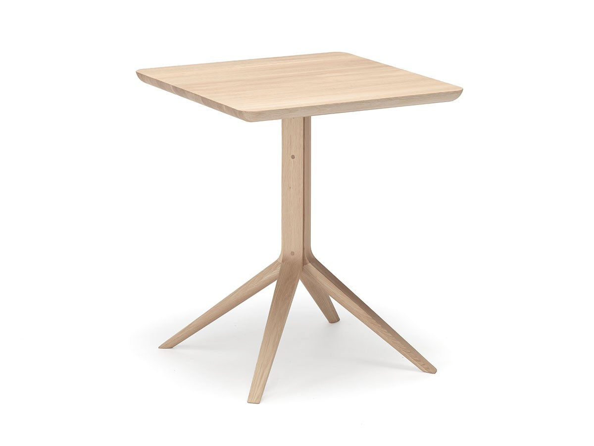 Scout Bistro Table Square Pure Oak - vue 1
