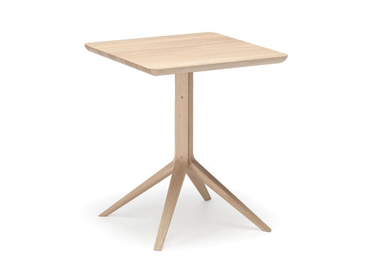 Scout Bistro Table Square Pure Oak - vue 1