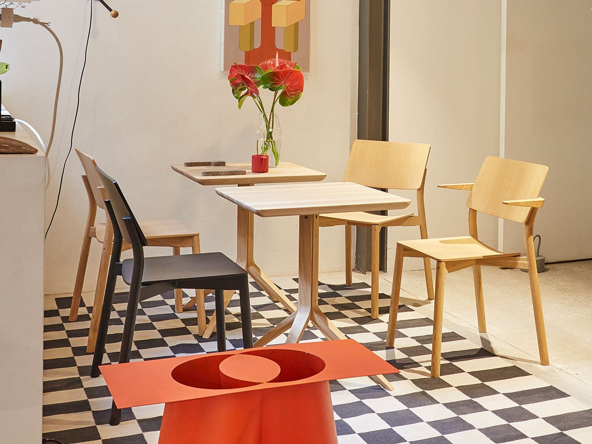 Scout Bistro Table Square Pure Oak - vue 7
