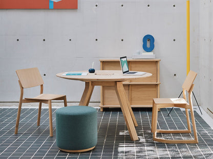 Spectrum Workstation Round ST 120 — Karimoku New Standard