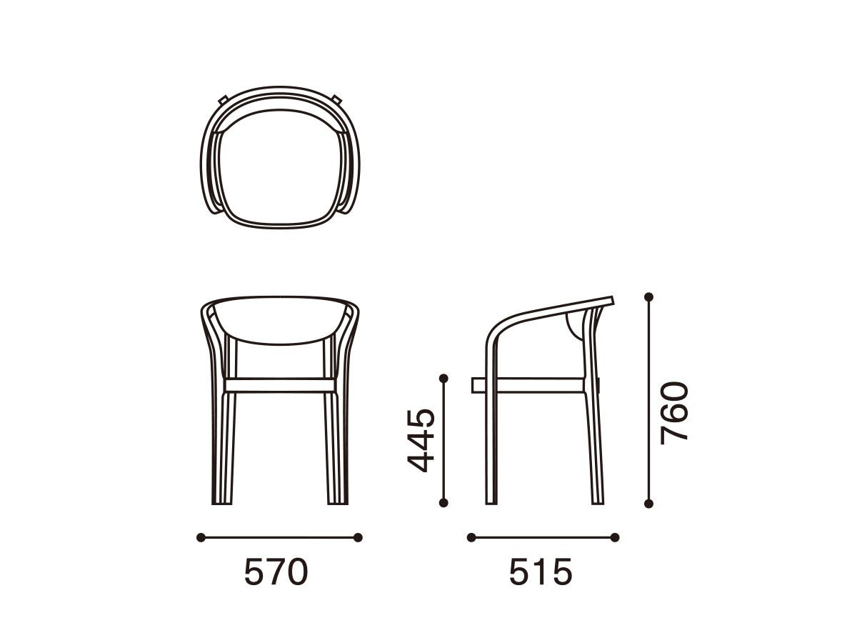 Chesa Chair — Karimoku New Standard