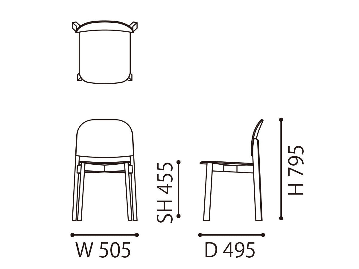 Polar Chair — Karimoku New Standard