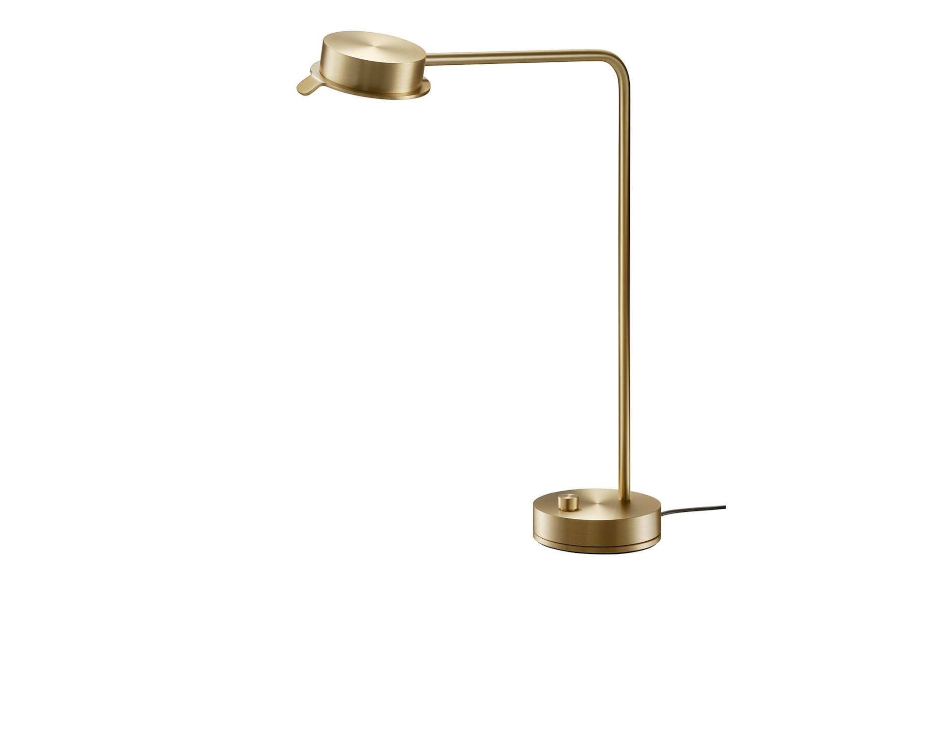 Lampe de bureau w102 Wästberg design David Chipperfield en laiton massif tête tournée 