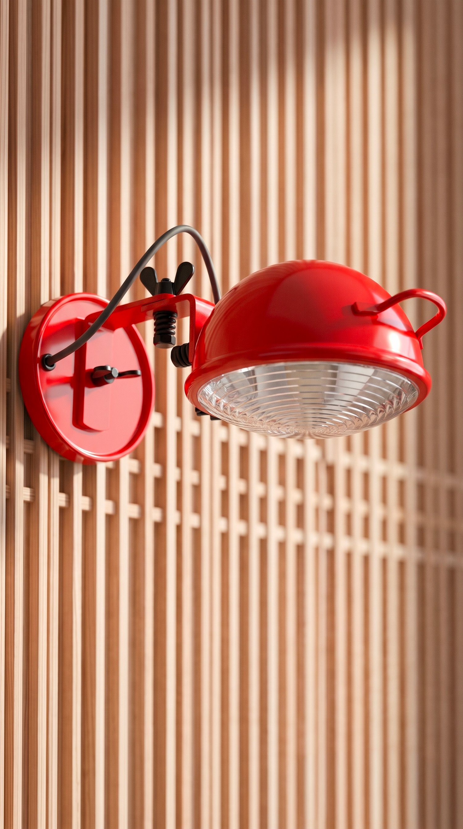 Lampe jeep de profil