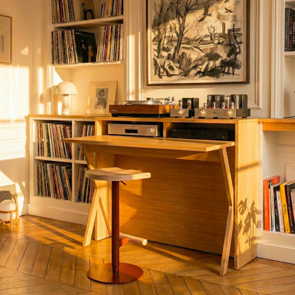 Camarade Tabouret Réglable 59-78 cm | Bar & Plan de Travail