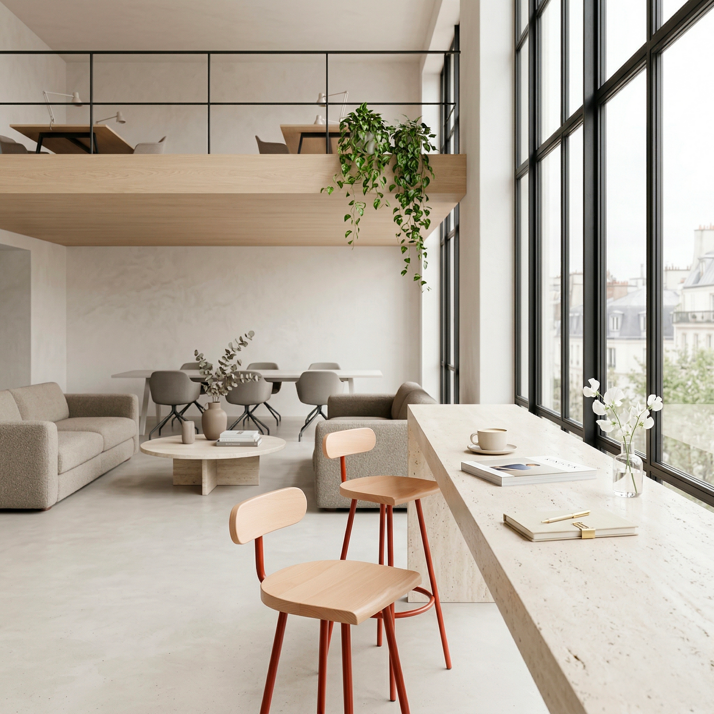 Bar stool Camarade - kitchen use | Antifer
