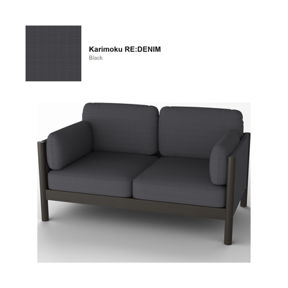 Castor Lobby Sofa Plus 2-Seater — Karimoku New Standard