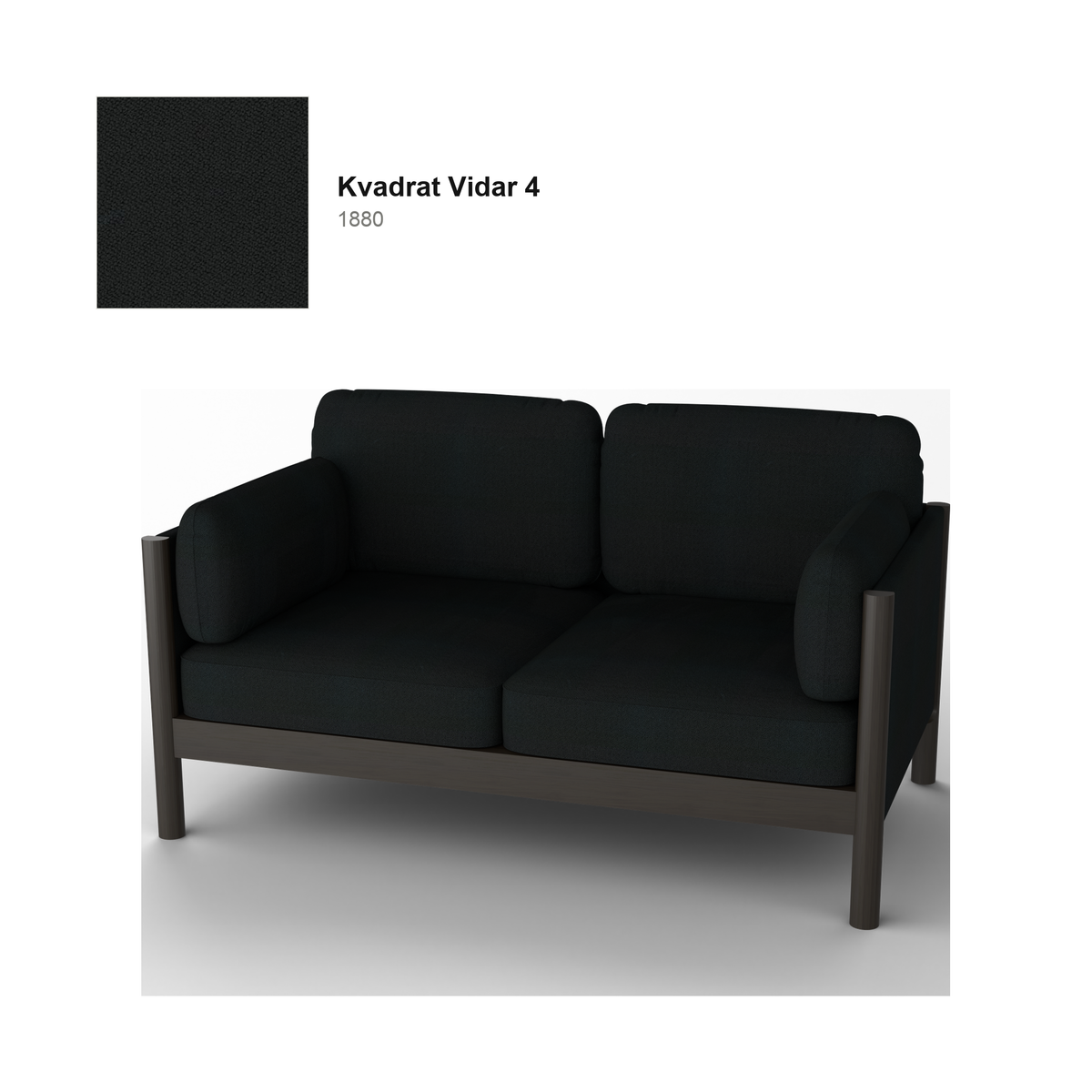 Castor Lobby Sofa Plus 2-Seater — Karimoku New Standard