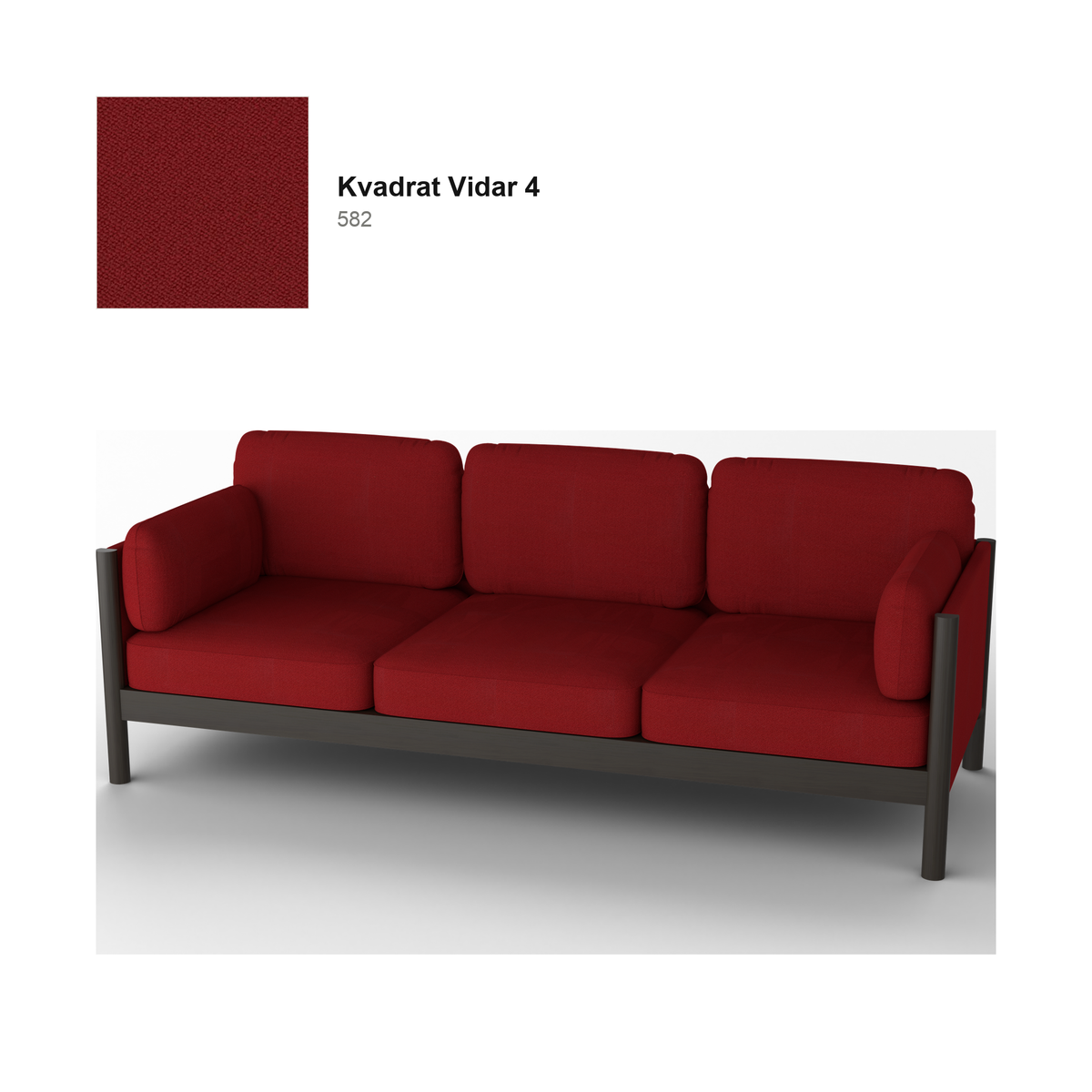 Castor Lobby Sofa Plus 3-Seater — Karimoku New Standard