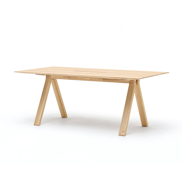 Bureau Spectrum ST 190 en chêne finition Pure Oak, Geckeler Michels pour Karimoku New Standard — vue studio n°15 | Antifer