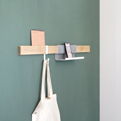 Vestiaire mural Le Vestibule Variand E12 vue produit — chêne — design Variand | Antifer