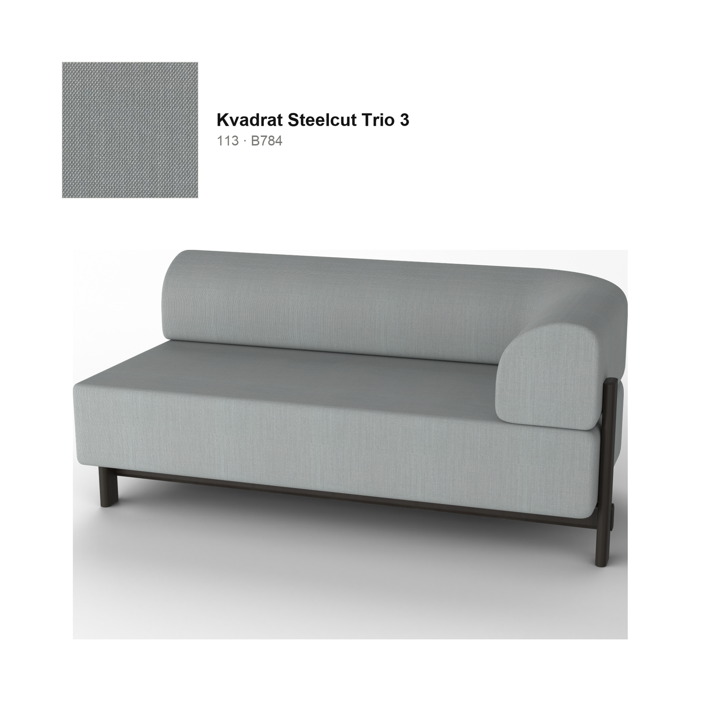 Elephant Sofa 2 places d'angle Gauche — Karimoku New Standard