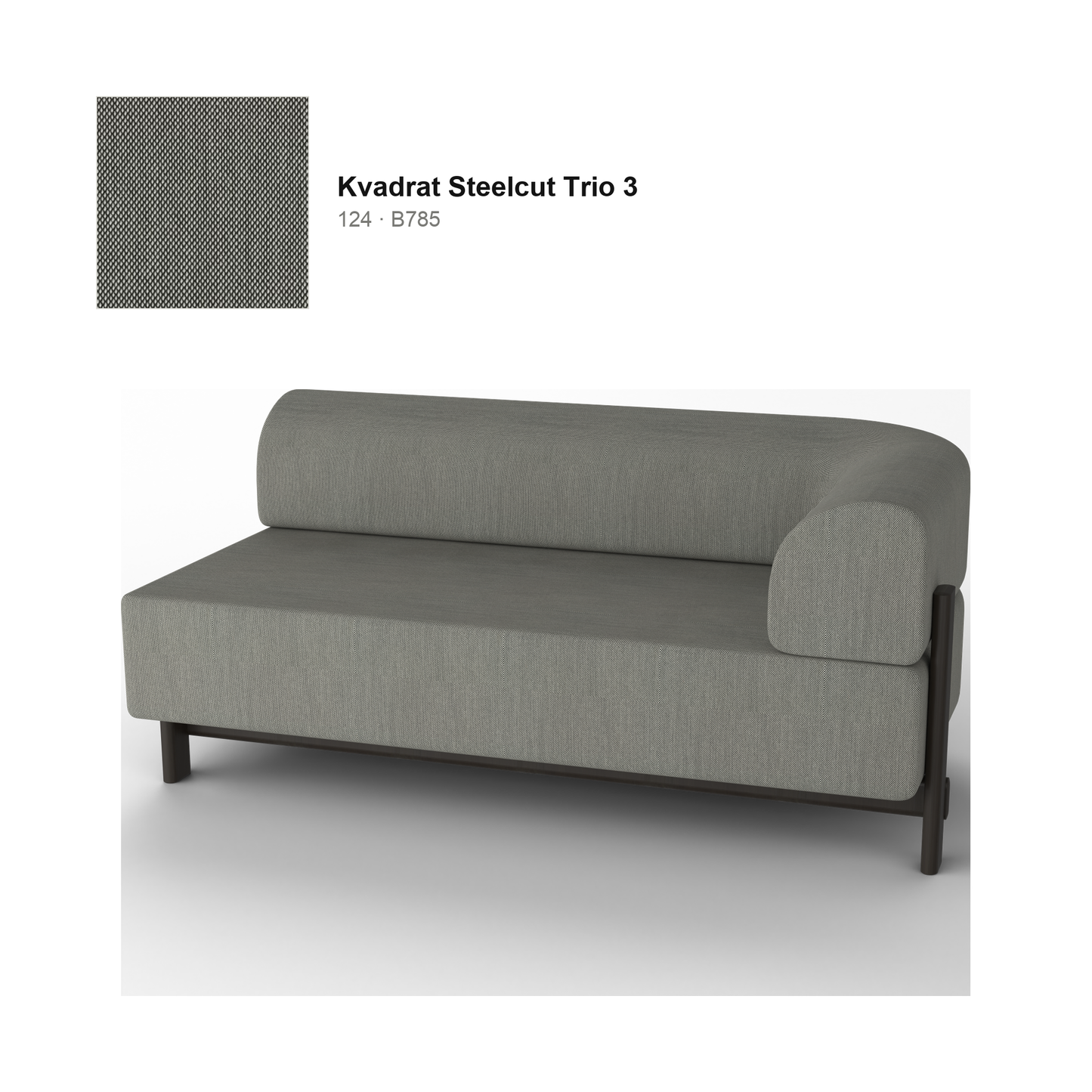 Elephant Sofa 2 places d'angle Gauche — Karimoku New Standard