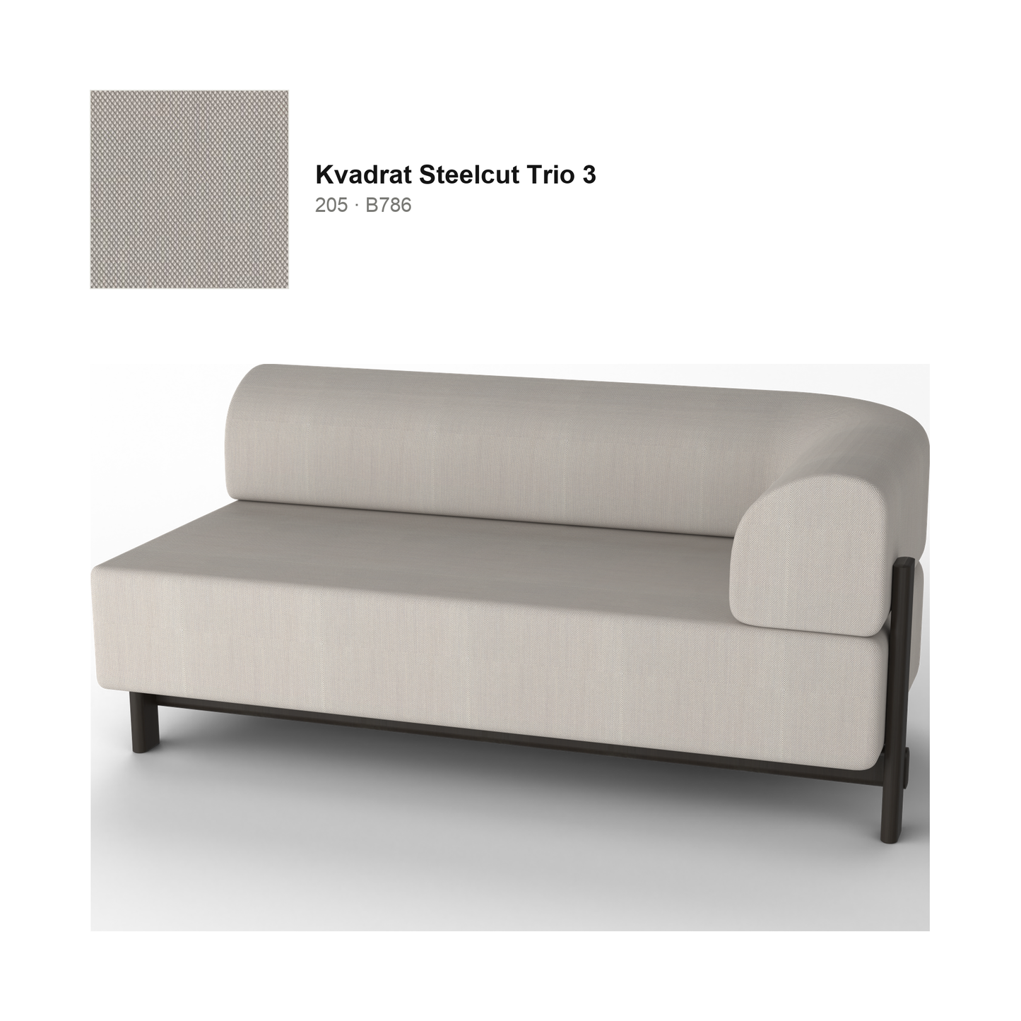 Elephant Sofa 2 places d'angle Gauche — Karimoku New Standard