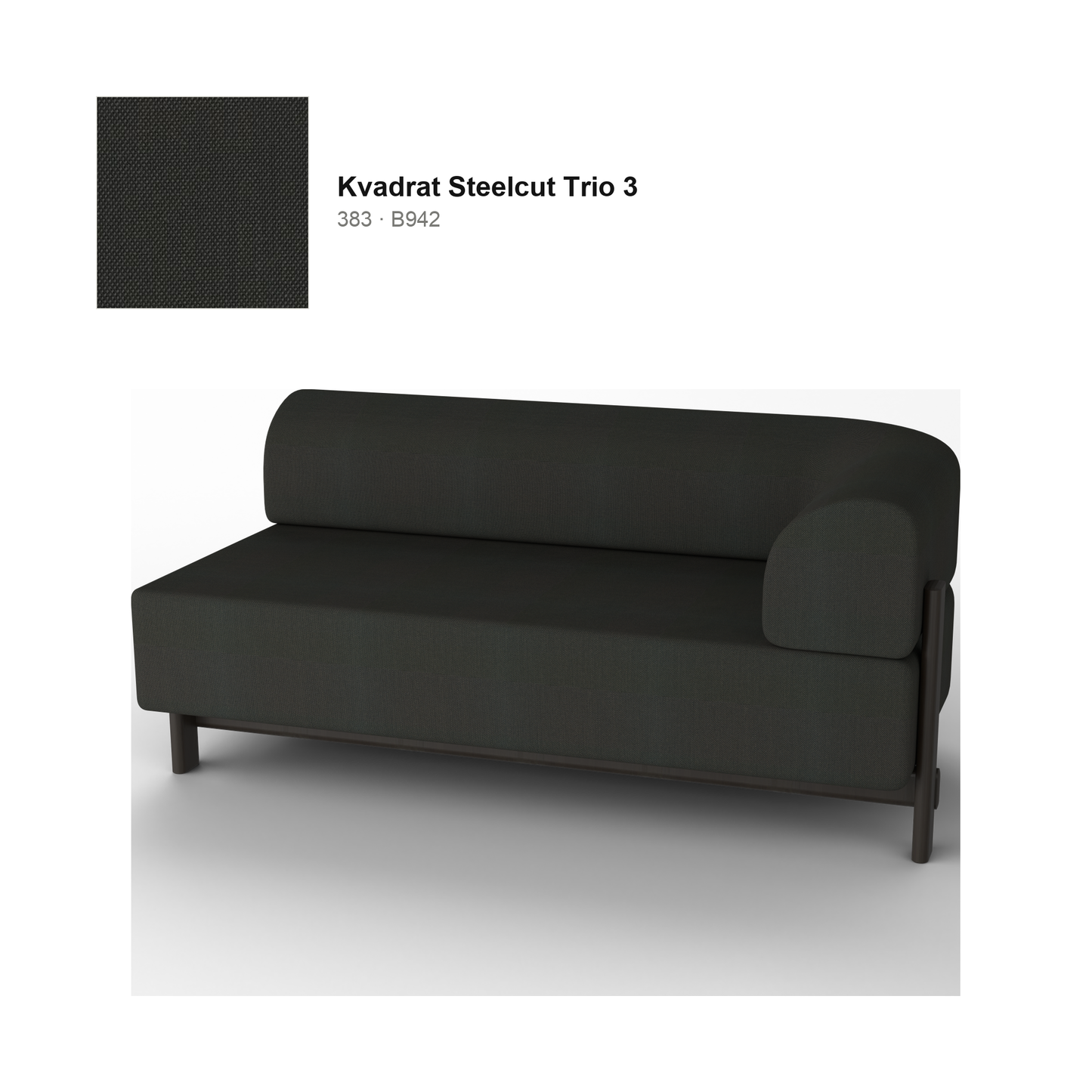 Elephant Sofa 2 places d'angle Gauche — Karimoku New Standard