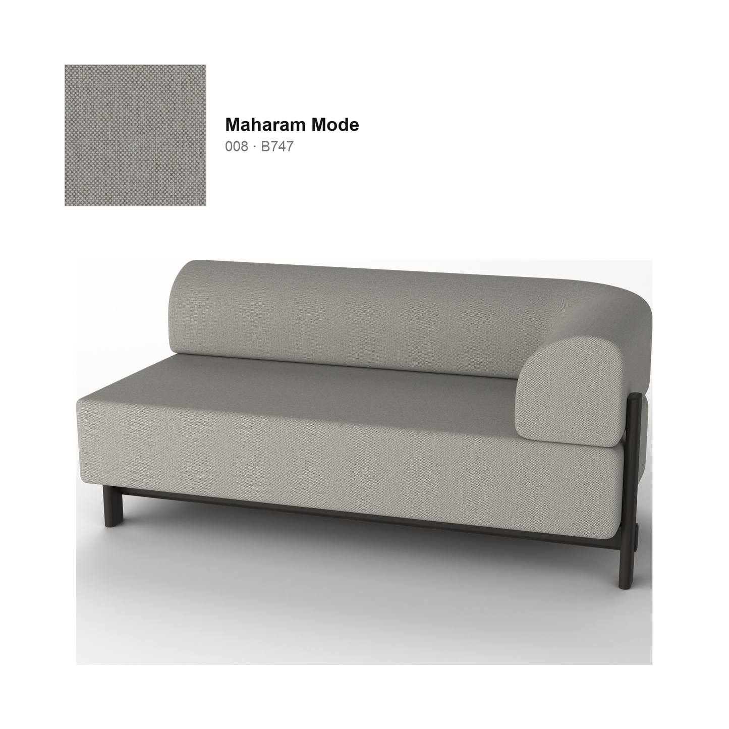 Elephant Sofa 2 places d'angle Gauche — Karimoku New Standard