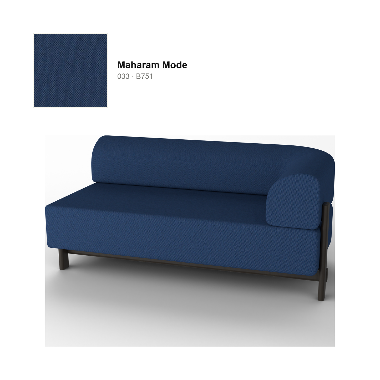 Elephant Sofa 2 places d'angle Gauche — Karimoku New Standard